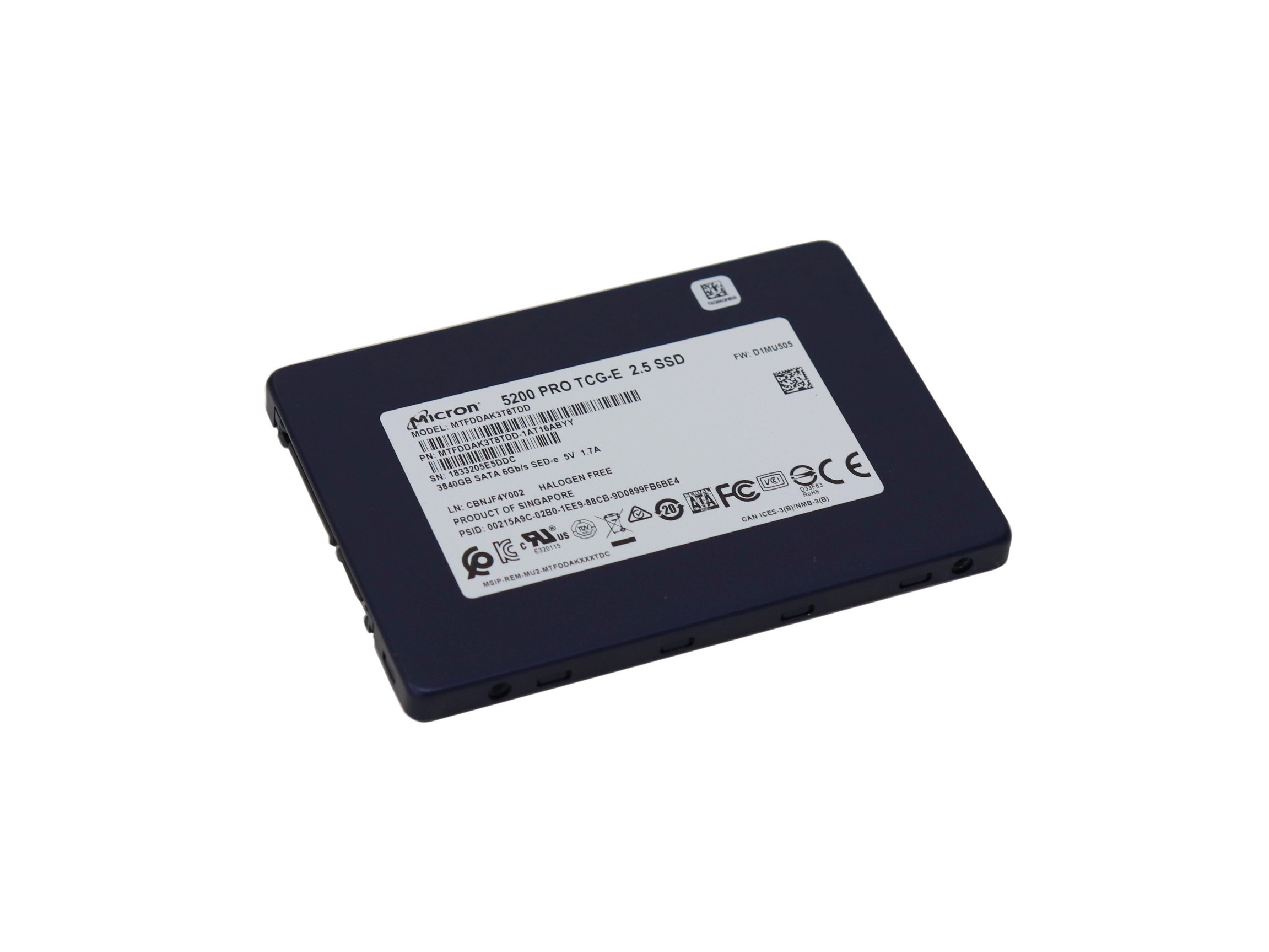 【Micron】5200 PRO TCG-E 2.5 SSD