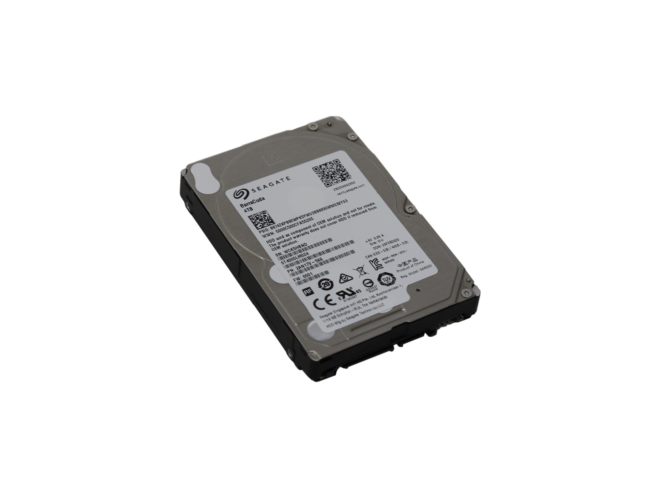【Seagate】Seagate Barracudaシリーズ（Note）/4 TB内蔵ハードディスク