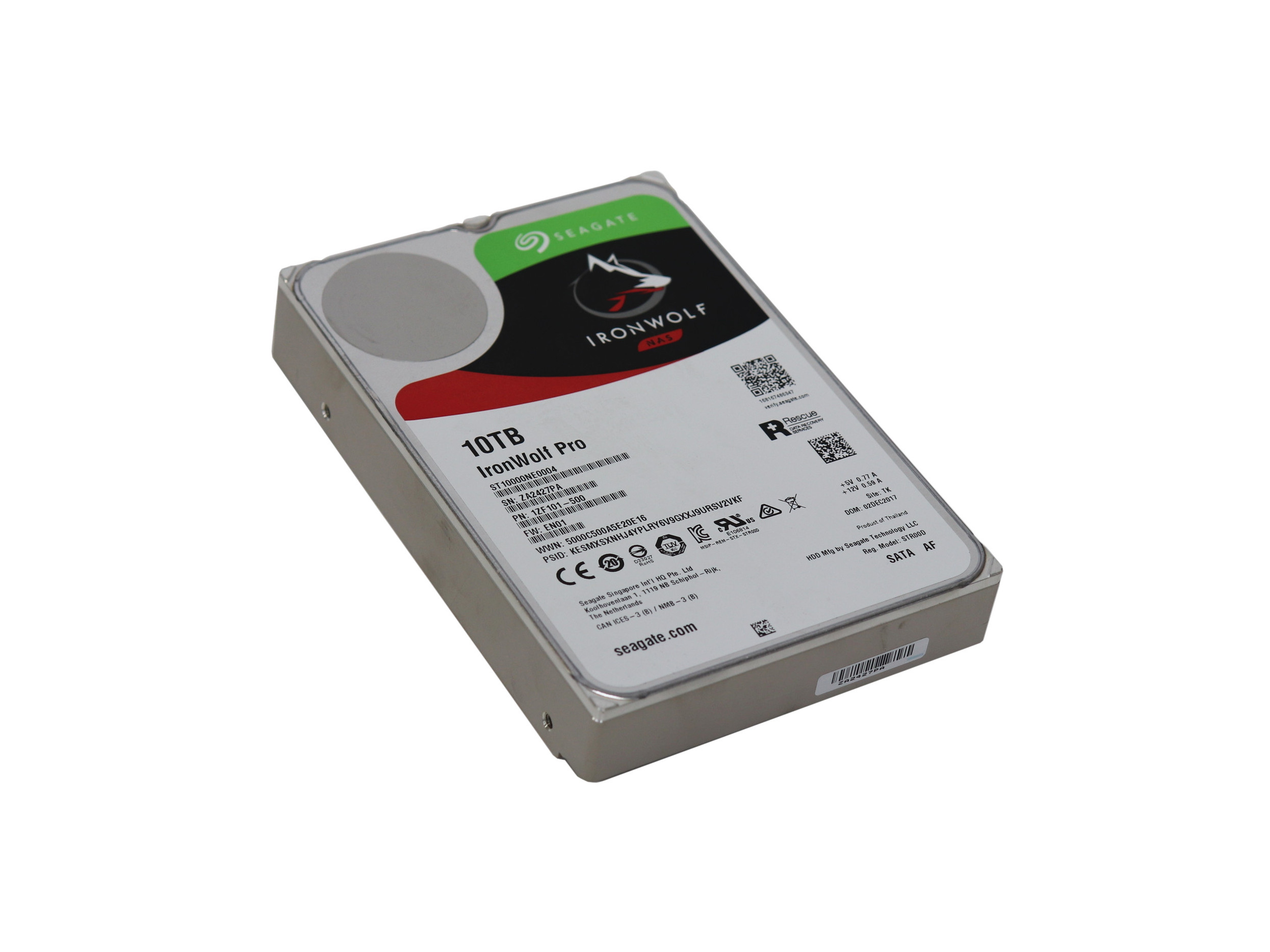 【Seagate】IronWolf Pro（NAS）/10 TB 内蔵ハードディスク