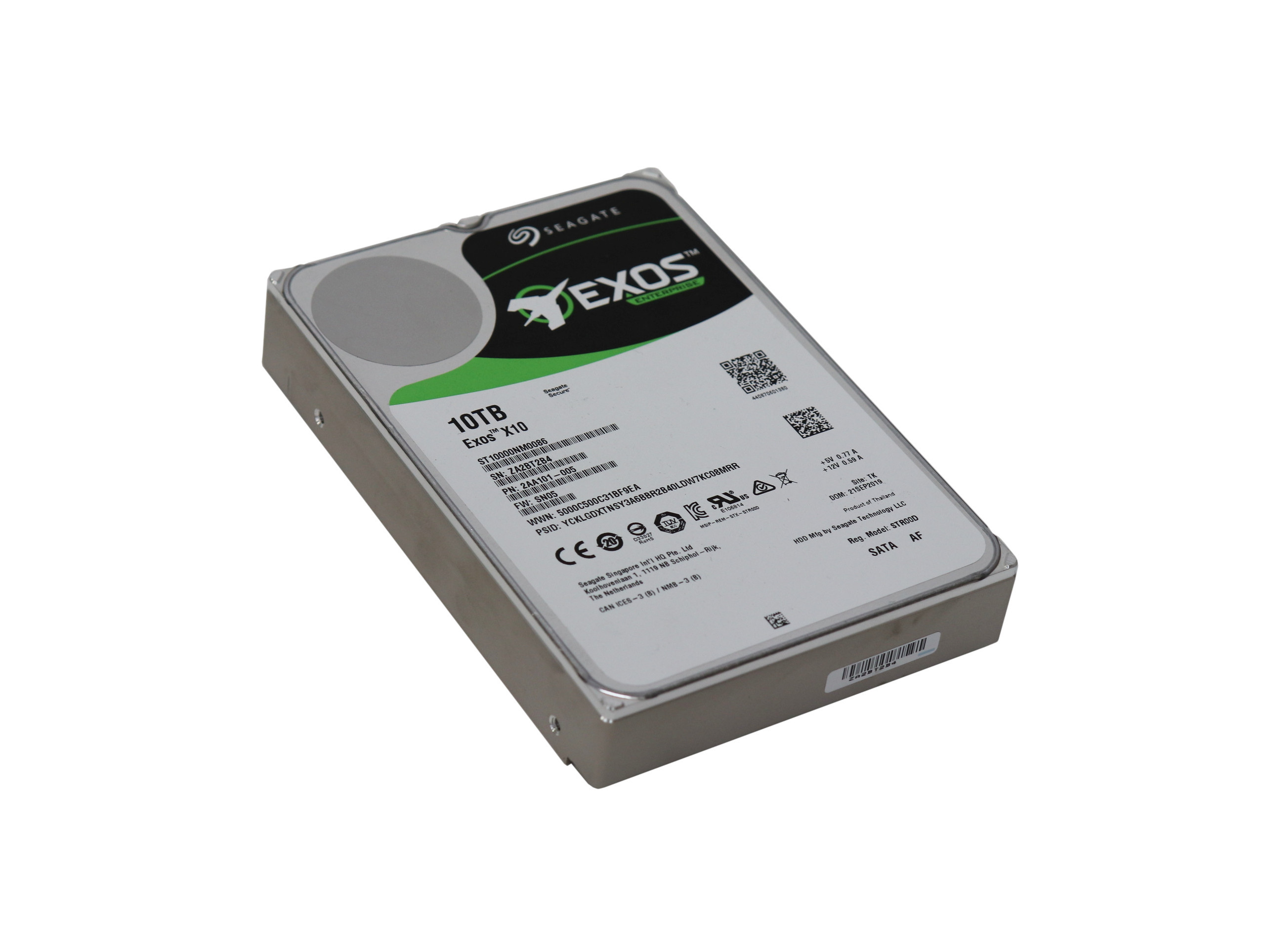 【Seagate】Exos X10（ENTERPRISE）/10 TB 内蔵ハードディスク