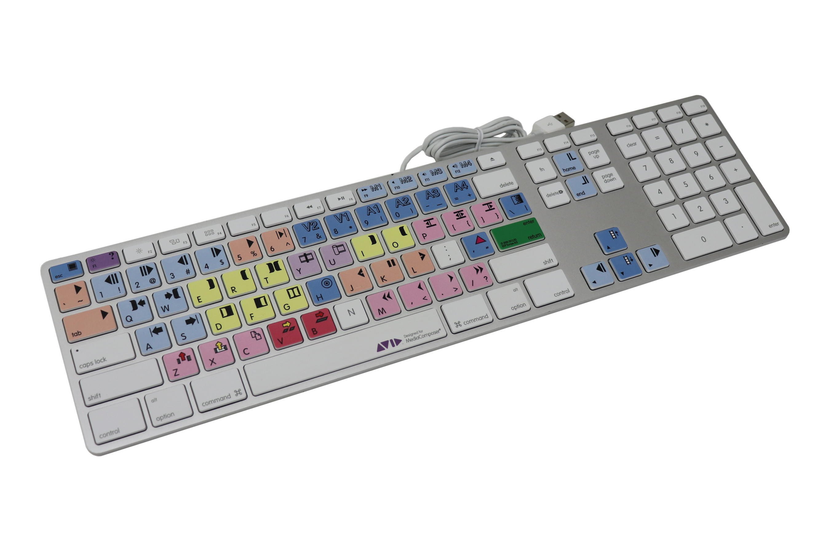 【Apple】Avid Custom Keyboard for Mac（Avid Media Composer用）